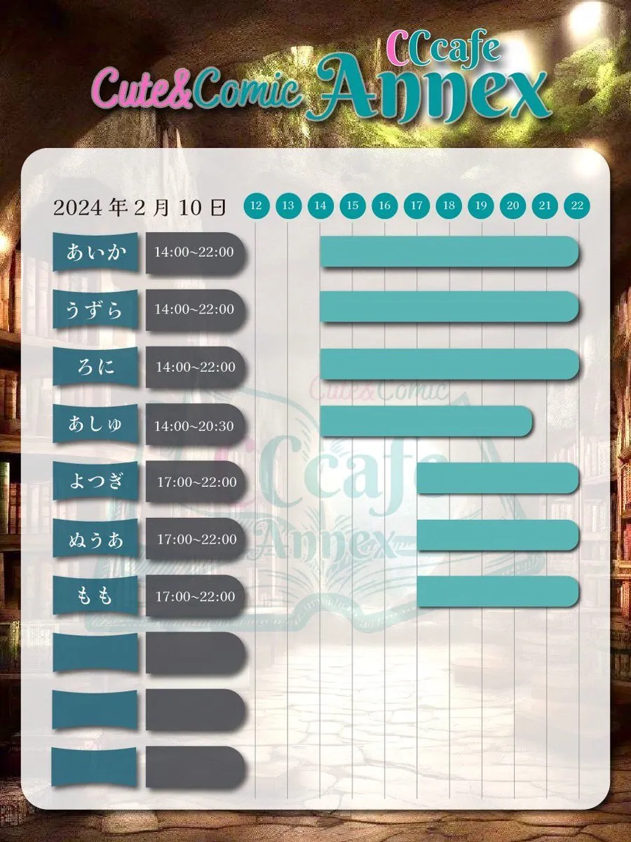【キャストさん募集中】CCcafe Annex⛲新天地通店1F@cca_cutecomic