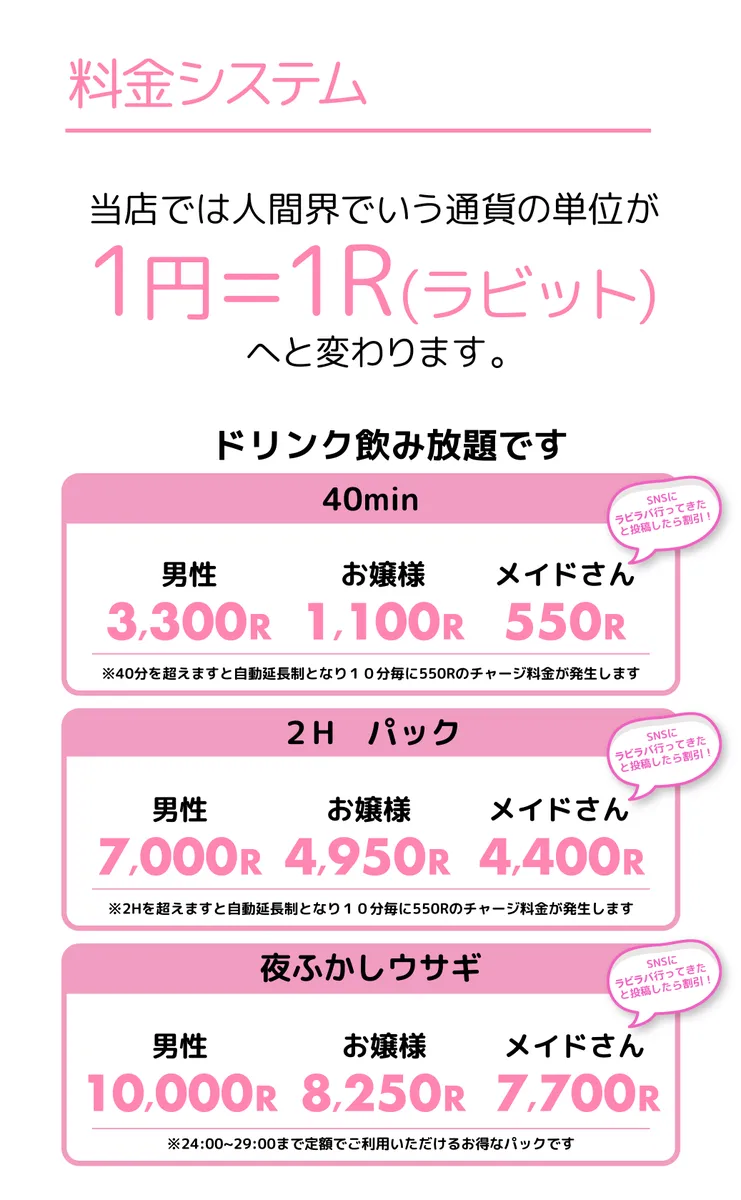 ラビットラバーズカフェ@秋葉原コンカフェ@rabiraba_cafe