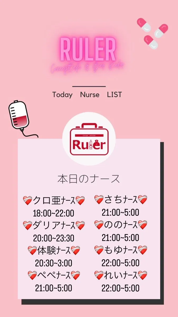 Ruler🏥コンカフェ大阪@Ruler_osaka