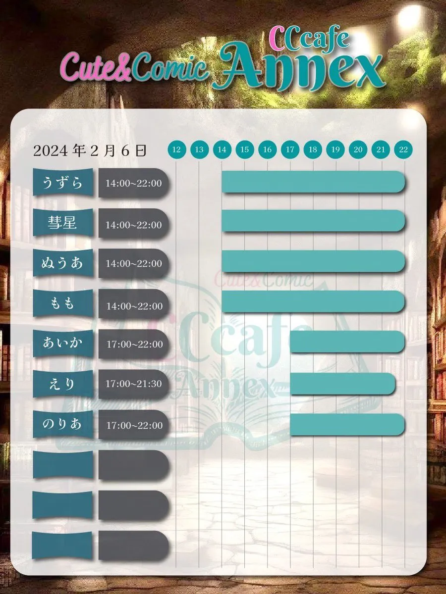 【キャストさん募集中】CCcafe Annex⛲新天地通店1F@cca_cutecomic